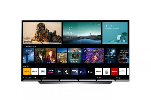 Televiseur LG C1 77 Inch 4K Smart OLED TV 2021 - OLED77C14LB